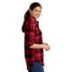 Port Authority® Plaid Cotton/Poly Flannel Ladies' Tunic