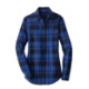 Port Authority® Plaid Cotton/Poly Flannel Ladies' Tunic