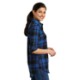 Port Authority® Plaid Cotton/Poly Flannel Ladies' Tunic