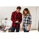 Port Authority® Plaid Cotton/Poly Flannel Ladies' Tunic