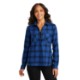 Port Authority® Plaid Cotton/Poly Flannel Ladies' Shirt