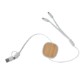 Dual Input 3-in-1 Bamboo Retractable Cable