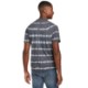 Port & Company® Allover Stripe Tie Dye Cotton Unisex Tee