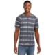 Port & Company® Allover Stripe Tie Dye Cotton Unisex Tee