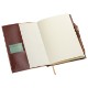 Conclave Refillable Leatherette Journal w/ Pen, 8-1/2" x 5-3/4"
