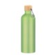 Aluminum Metallic Tundra Bike Bottle w/ Bamboo Lid, 25oz.