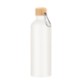 Aluminum Metallic Tundra Bike Bottle w/ Bamboo Lid, 25oz.