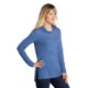 Sport-Tek ® Ladies PosiCharge® Tri-Blend Wicking Long Sleeve Hoodie