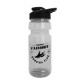 Trainer Transparent Water Bottle w/ Drink-Thru Lid, 24oz.