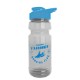 Trainer Transparent Water Bottle w/ Drink-Thru Lid, 24oz.