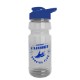 Trainer Transparent Water Bottle w/ Drink-Thru Lid, 24oz.
