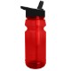 Trainer UpCycle RPET Bottle w/ Flip Straw Lid, 24oz.