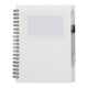 FSC® Recycled Star Spiral Notebook w/ Pen, 5" x 7"