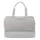 Weekender Polyester Travel Bag w/ Drop Bottom