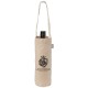 Single-Bottle Wine Tote Bag Recycled Cotton Blend, 6oz.
