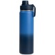 Alaska Ombre Stainless Steel Double Wall Water Bottle Full Color, 25oz.