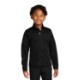 Sport-Tek® Travel Recycled Polyester Double Knit Full-Zip Youth Jacket