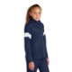 Sport-Tek® Travel Recycled Polyester Double Knit Full-Zip Youth Jacket