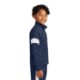 Sport-Tek® Travel Recycled Polyester Double Knit Full-Zip Youth Jacket