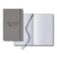 Linen Banded Medio White Pg Lined Journal