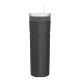 Veil Double Wall Stainless Tumbler w/ Straw, 20oz.
