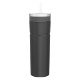 Veil Double Wall Stainless Tumbler w/ Straw, 20oz.
