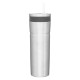 Veil Double Wall Stainless Tumbler w/ Straw, 20oz.