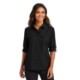 Port Authority® Long Sleeve Polyester Poplin UV Daybreak Ladies' Shirt