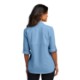Port Authority® Long Sleeve Polyester Poplin UV Daybreak Ladies' Shirt