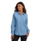 Port Authority® Long Sleeve Polyester Poplin UV Daybreak Ladies' Shirt