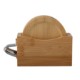 Bamboo Coaster Set w/ Bottle Opener