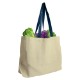 Natural Canvas Tote with Full Color Imprint, 8oz.