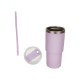 Double-Wall Travel Tumbler w/ Straw, 25oz.