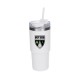 Double-Wall Travel Tumbler w/ Straw, 25oz.
