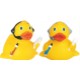 Headset Call Center Rubber Duck
