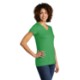 Allmade® Tri-Blend Full Color V-Neck Ladies' Tee