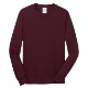 Port & Company® 100% Cotton Full Color Long Sleeve Men's Tee