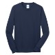 Port & Company® 100% Cotton Full Color Long Sleeve Men's Tee