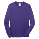 Port & Company® 100% Cotton Full Color Long Sleeve Men's Tee