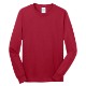 Port & Company® 100% Cotton Full Color Long Sleeve Men's Tee