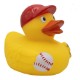 Baseball Rubber Duck