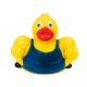 Mr. Muscles Rubber Duck
