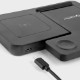Wireless 3-in-1 Charging Station with Adjustable Light