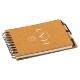 Flip Recycled Spiral Notebook w/ Pen, 3-1/2" x 5-3/4"
