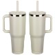 SENSO™ Summit Insulated Stainless Steel Travel Mug w/ Press-In Straw Lid, 40oz.