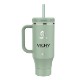 Takeya® Double Wall Insulated Straw Tumbler w/ Handle, 40oz.