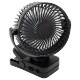 Zephyr Clip Fan w/ Power Bank, Light & Remote Control