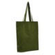 Economical Colored Tote Bag with Bottom Gusset