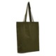 Economical Colored Tote Bag with Bottom Gusset