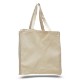 Medium Natural Cotton Book/Tote Bag